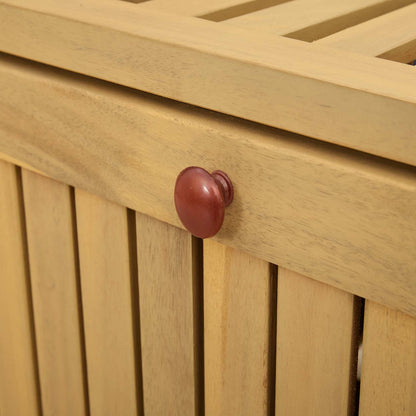 Panchina con contenitore 148 x 63 x 84 cm Acacia Solido