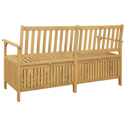 Panchina con contenitore 148 x 63 x 84 cm Acacia Solido