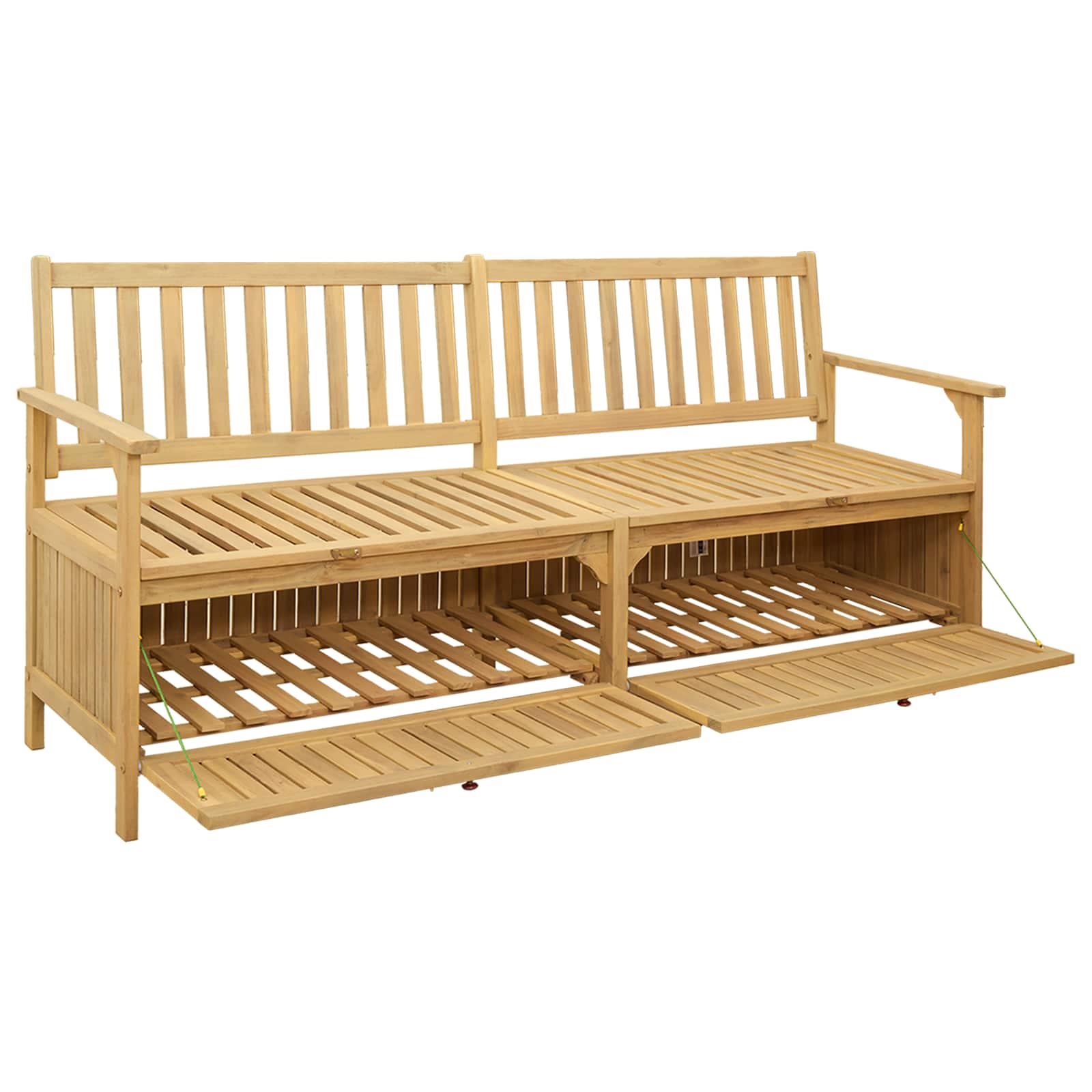 Panchina con contenitore 170 x 63 x 84 cm Acacia Solido | homemem39