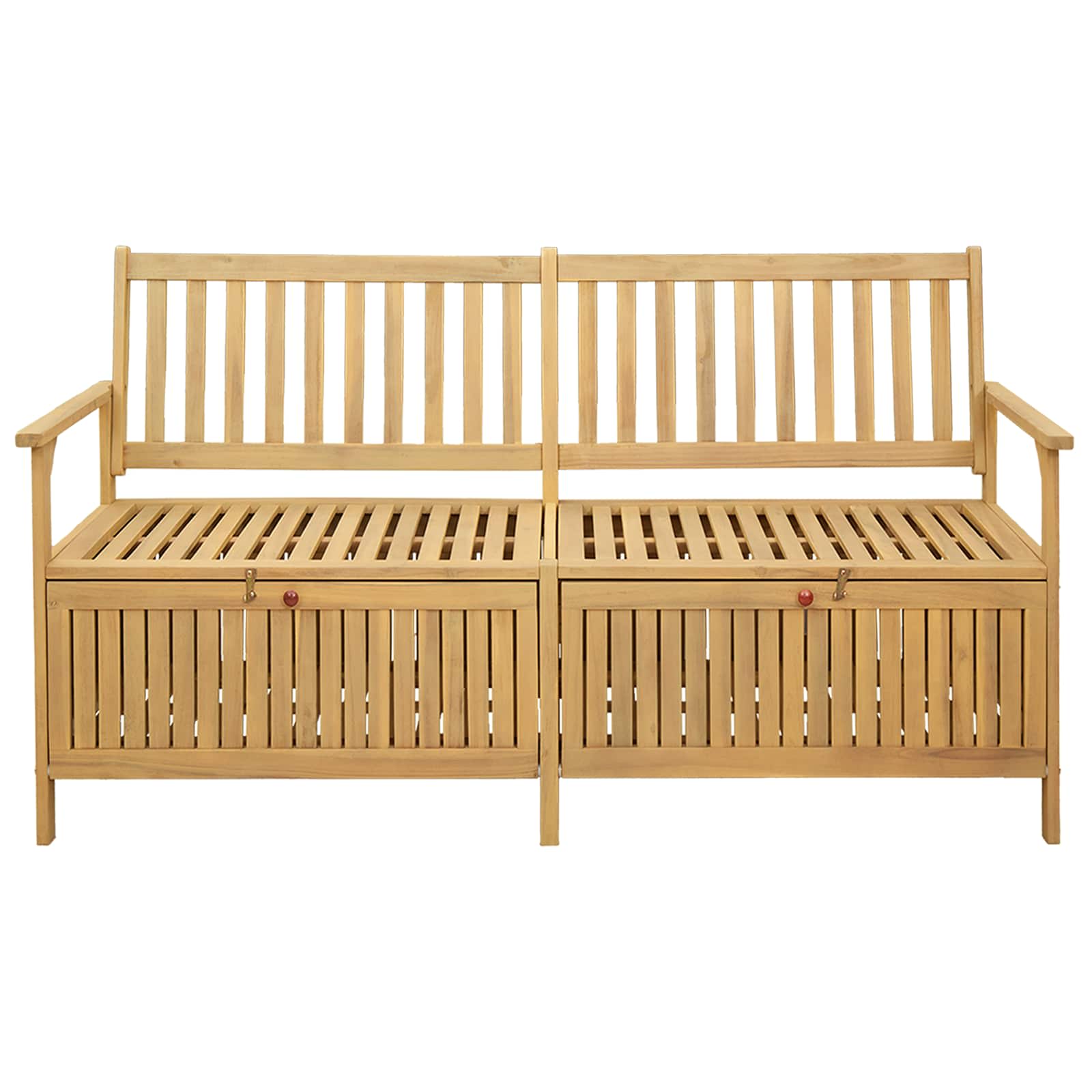 Panchina con contenitore 170 x 63 x 84 cm Acacia Solido | homemem39