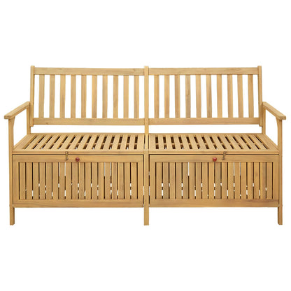 Panchina con contenitore 170 x 63 x 84 cm Acacia Solido