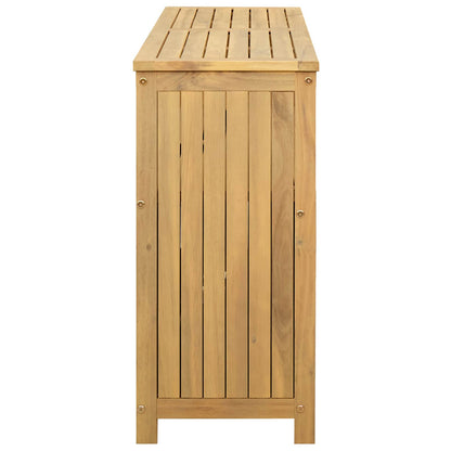 Tavolo consolle da giardino Acacia chiaro 110 x 35 x 75 cm | homemem39