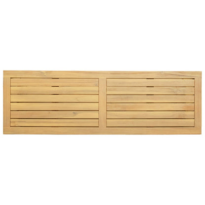 Tavolo consolle da giardino Acacia chiaro 110 x 35 x 75 cm | homemem39