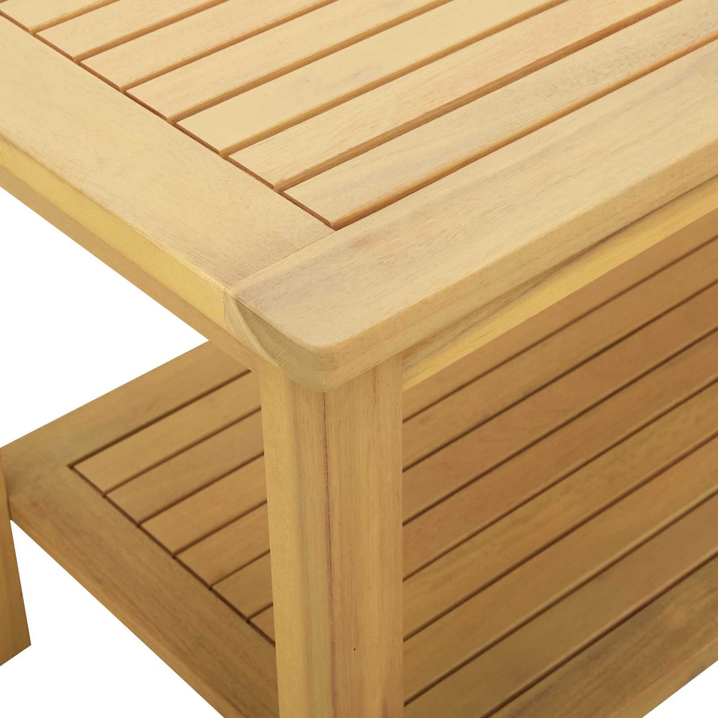 Tavolo laterale Olio Naturale 70 x 40 x 45 cm | homemem39