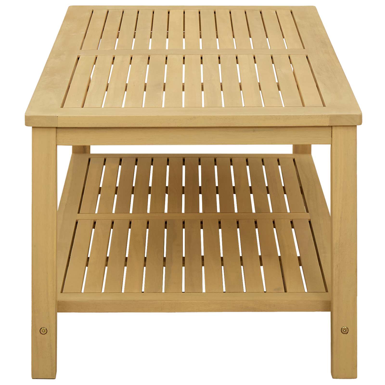 Tavolo laterale Olio Naturale 110 x 55 x 45 cm | homemem39
