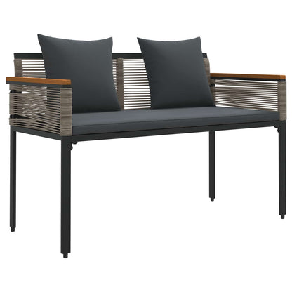 Set di Mobili da Esterno Grigio e Grigio Scuro polyrattan | homemem39