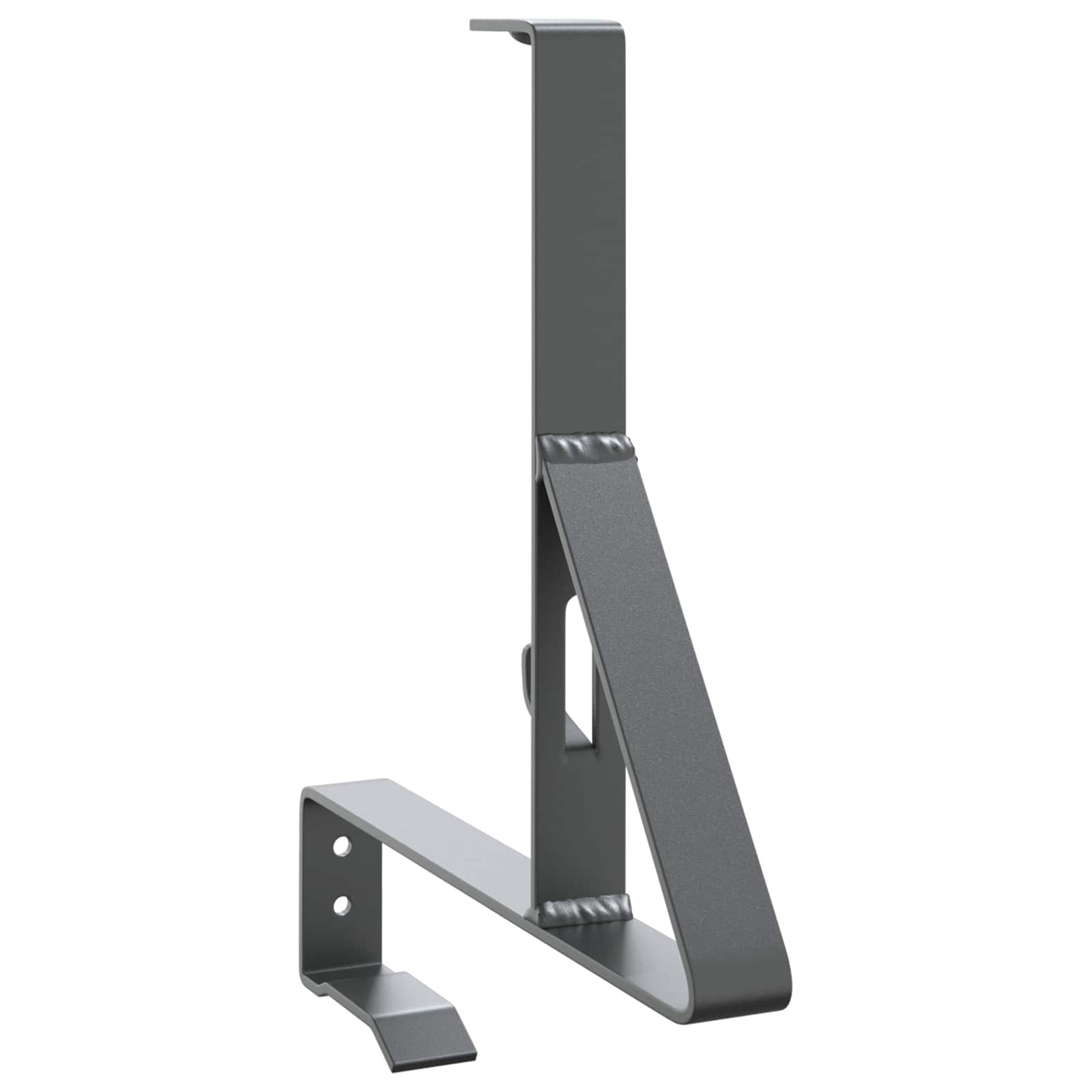 Supporto per guardia della neve 2 pcs Antracite Acciaio | homemem39