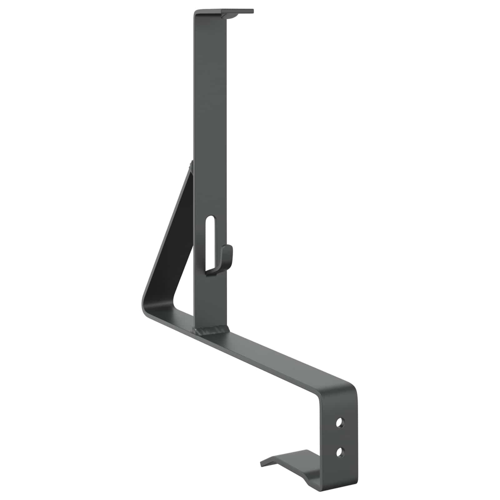 Supporto per guardia della neve 2 pcs Antracite Acciaio | homemem39