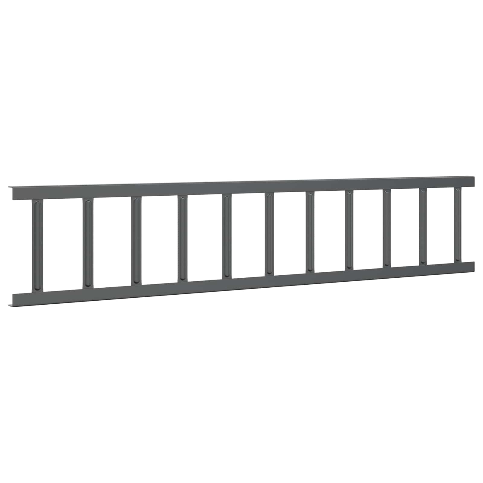Guardia per neve sul tetto Antracite 300 x 2,5 x 20 cm Acciaio | homemem39