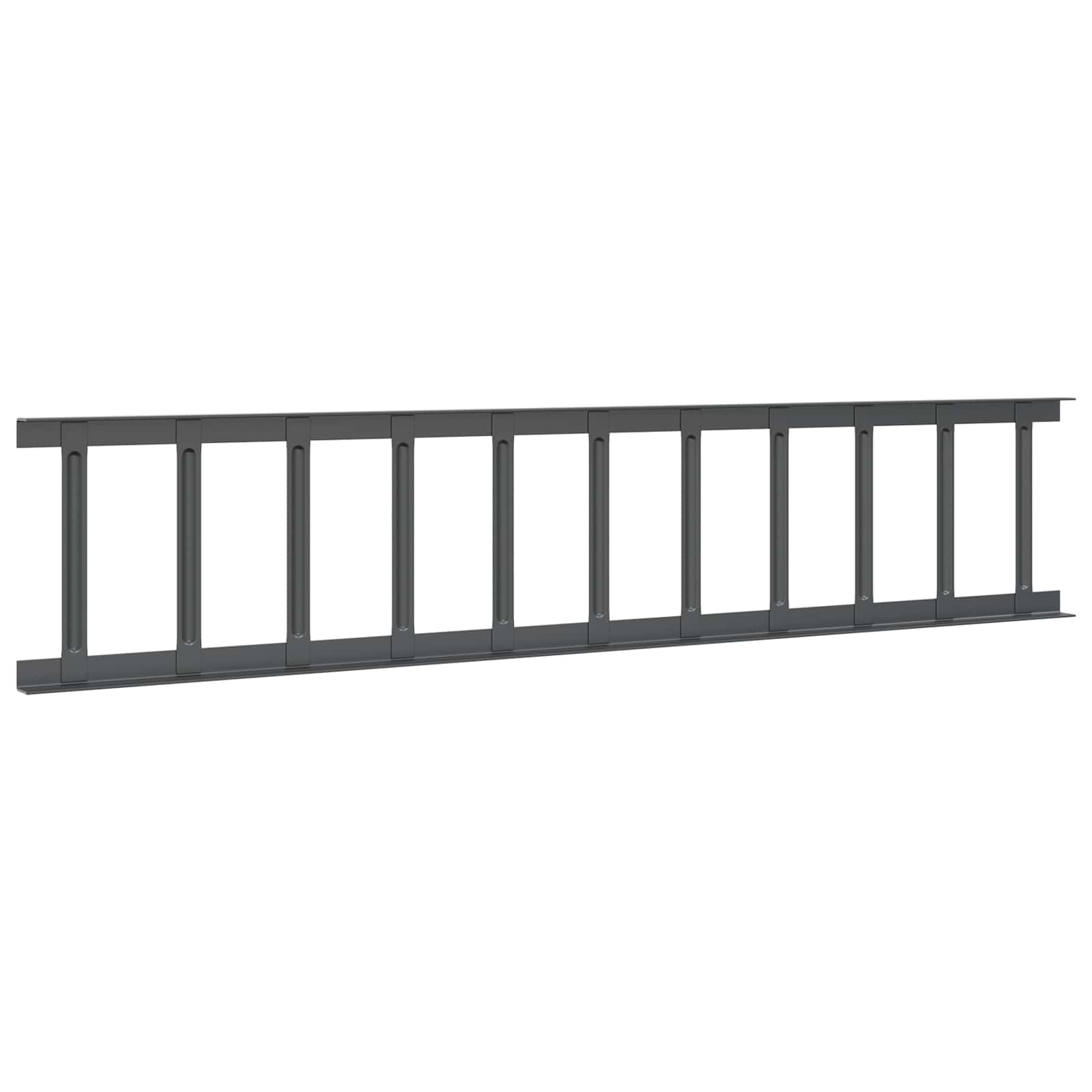 Guardia per neve sul tetto Antracite 300 x 2,5 x 20 cm Acciaio | homemem39