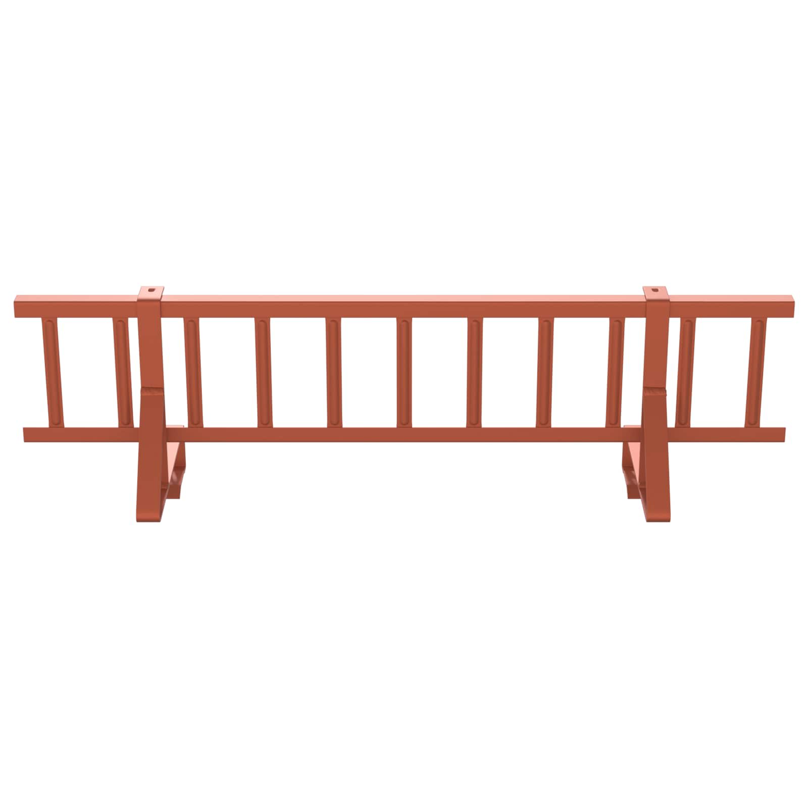 Guardia per neve sul tetto Rosso 300 x 29,5 x 34,5 cm Acciaio | homemem39
