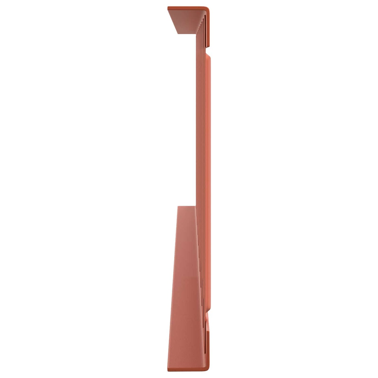 Guardia per neve sul tetto Rosso 100 x 2,5 x 20 cm Acciaio | homemem39