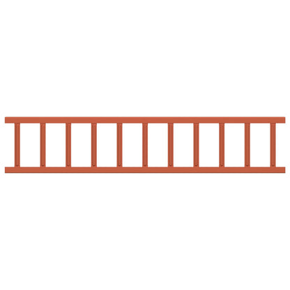 Guardia per neve sul tetto Rosso 300 x 2,5 x 20 cm Acciaio | homemem39