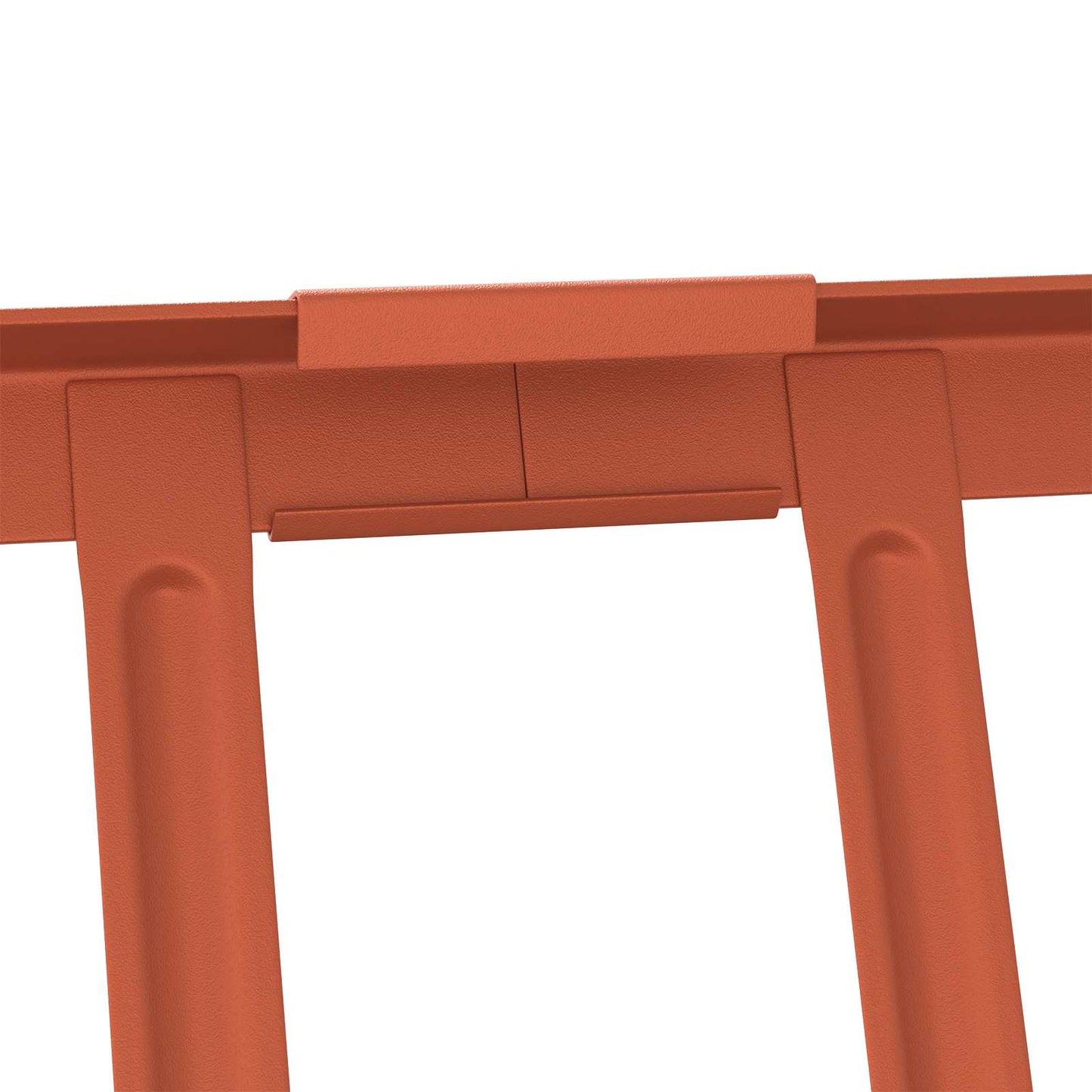 Guardia per neve sul tetto Rosso 600 x 2,5 x 20 cm Acciaio