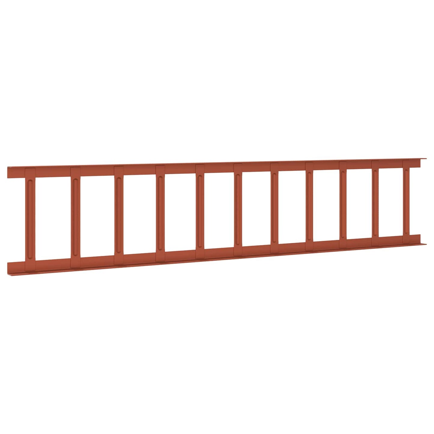 Guardia per neve sul tetto Rosso 600 x 2,5 x 20 cm Acciaio | homemem39