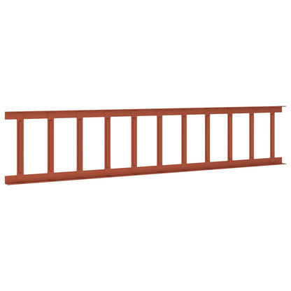 Guardia per neve sul tetto Rosso 600 x 2,5 x 20 cm Acciaio | homemem39