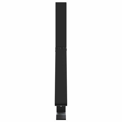 Supporto per guardia della neve 6 pcs Nero 29,5 x 3 x 34,5 cm