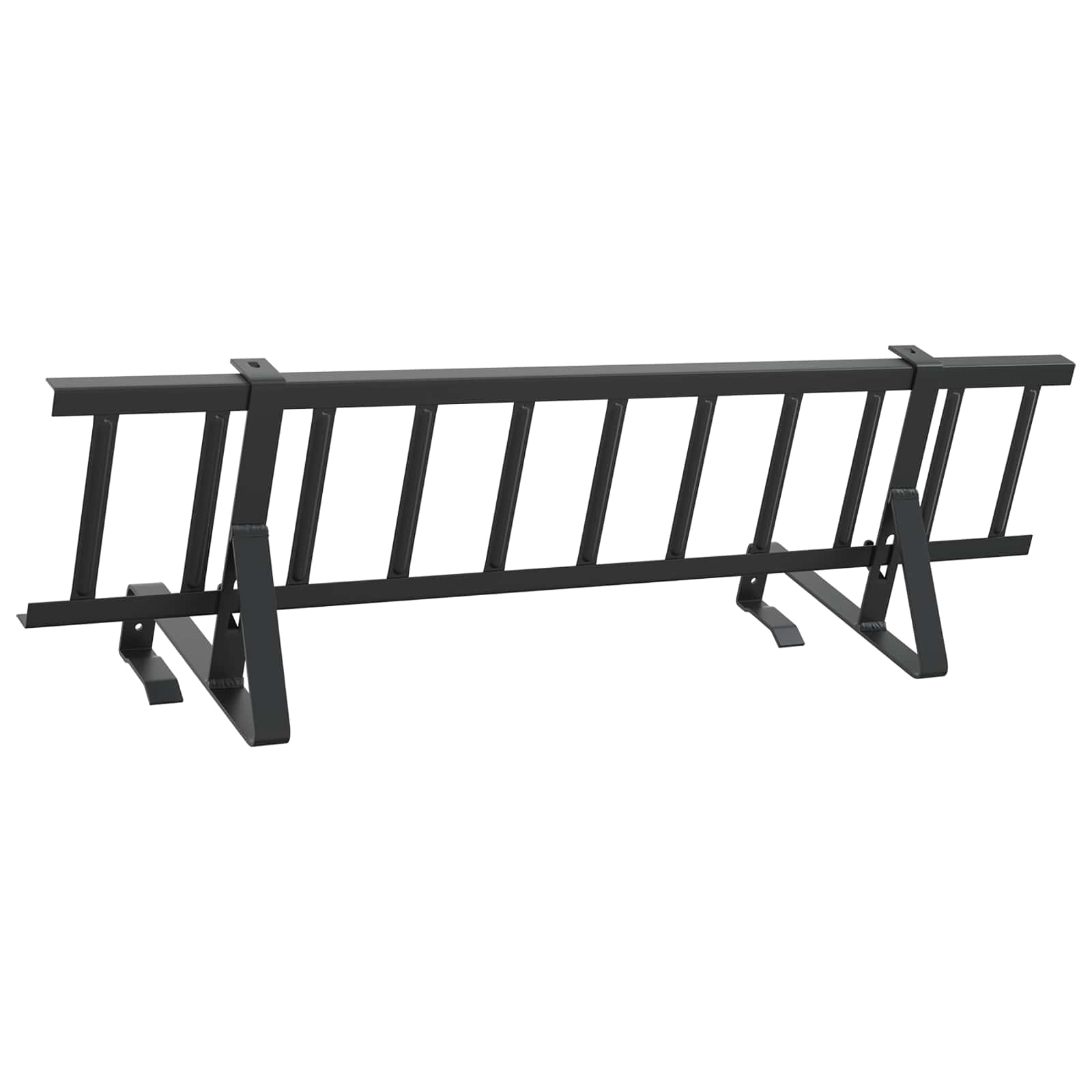 Guardia per neve sul tetto Nero 100 x 29,5 x 34,5 cm Acciaio | homemem39