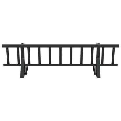 Guardia per neve sul tetto Nero 100 x 29,5 x 34,5 cm Acciaio | homemem39