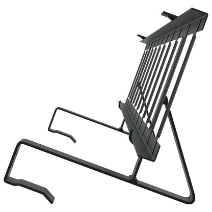 Guardia per neve sul tetto Nero 100 x 29,5 x 34,5 cm Acciaio | homemem39