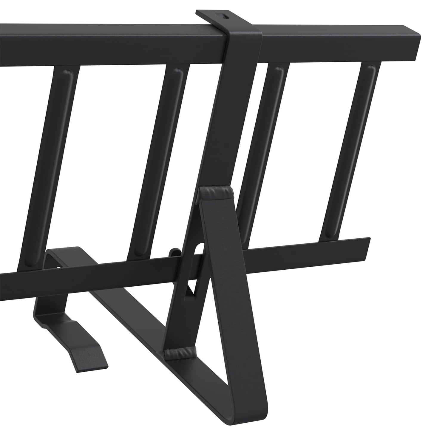 Guardia per neve sul tetto Nero 300 x 29,5 x 34,5 cm Acciaio | homemem39