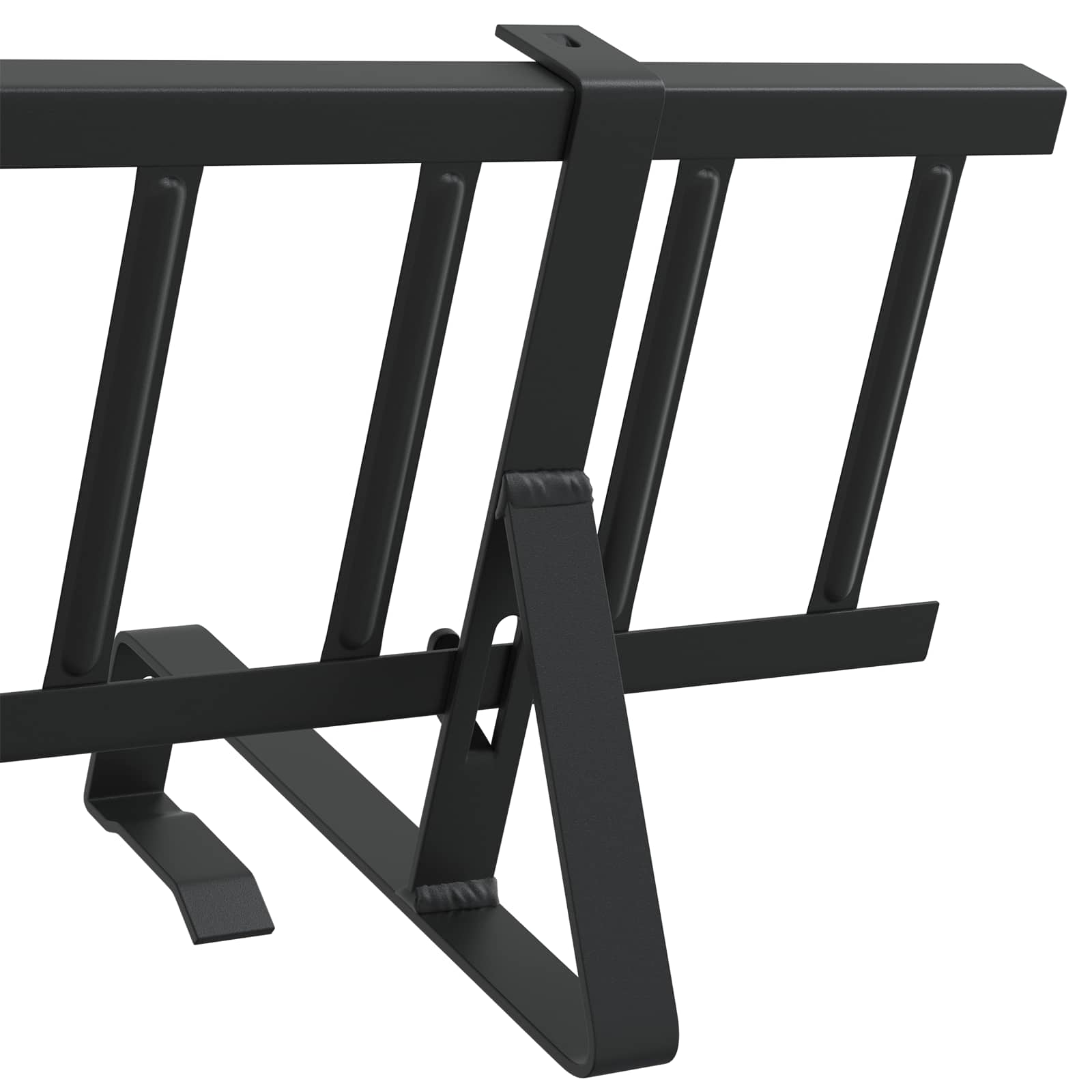 Guardia per neve sul tetto Nero 300 x 29,5 x 34,5 cm Acciaio | homemem39