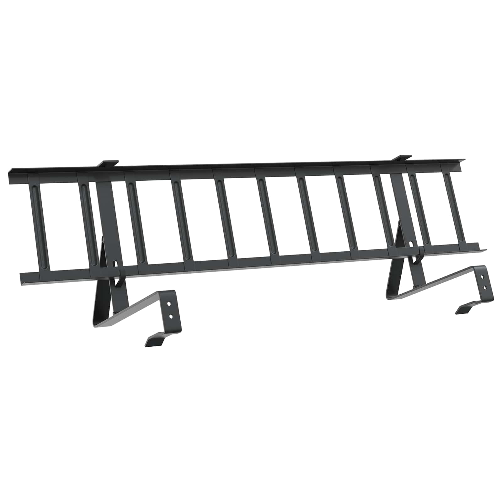 Guardia per neve sul tetto Nero 300 x 29,5 x 34,5 cm Acciaio | homemem39