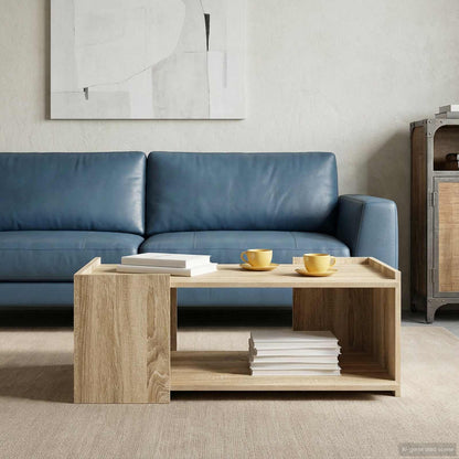Tavolino da salotto Rovere Sonoma 90 x 50 x 33 cm