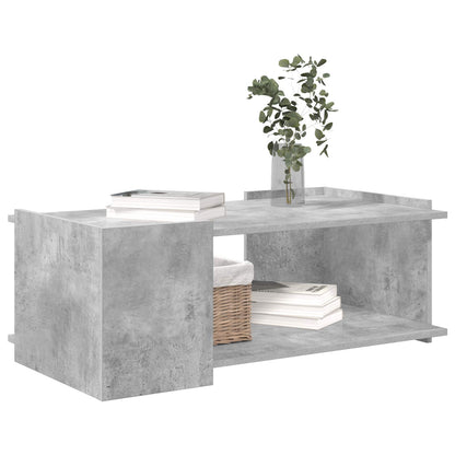Tavolino da salotto Grigio Cemento 90 x 50 x 33 cm