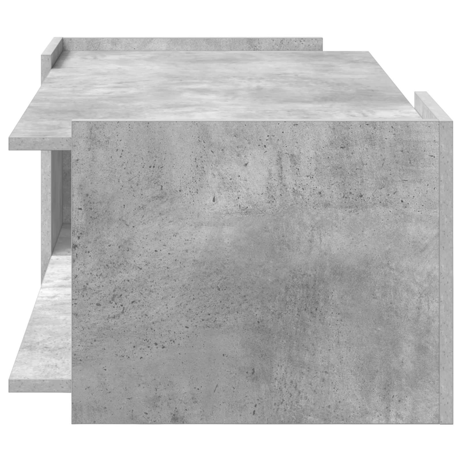 Tavolino da salotto Grigio Cemento 90 x 50 x 33 cm | homemem39