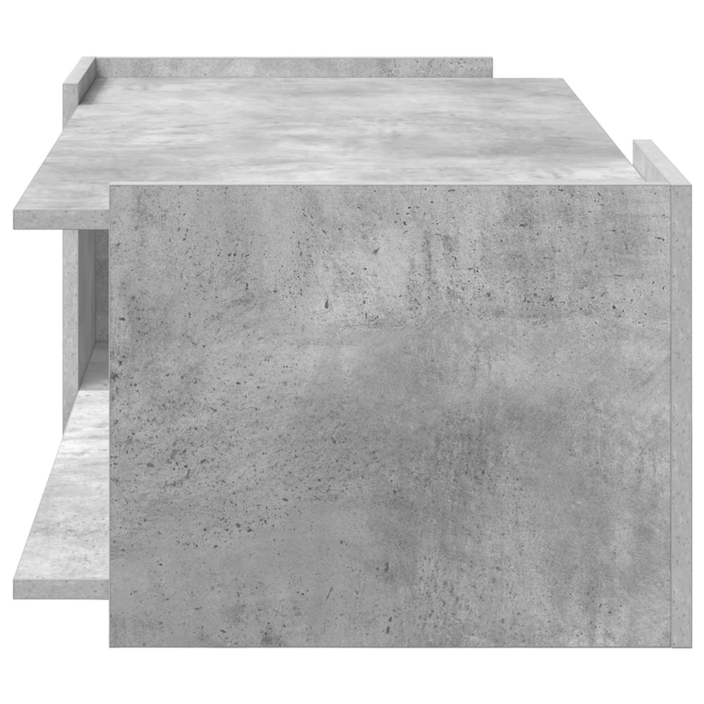 Tavolino da salotto Grigio Cemento 90 x 50 x 33 cm