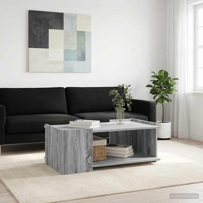 Tavolino da salotto Grigio Sonoma 90 x 50 x 33 cm | homemem39