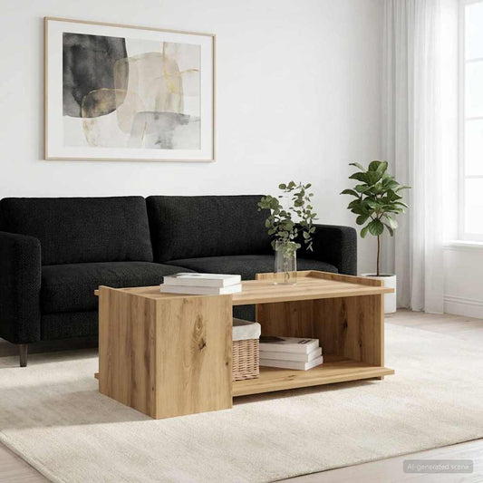 Tavolino da salotto Rovere Artigianale 90 x 50 x 33 cm