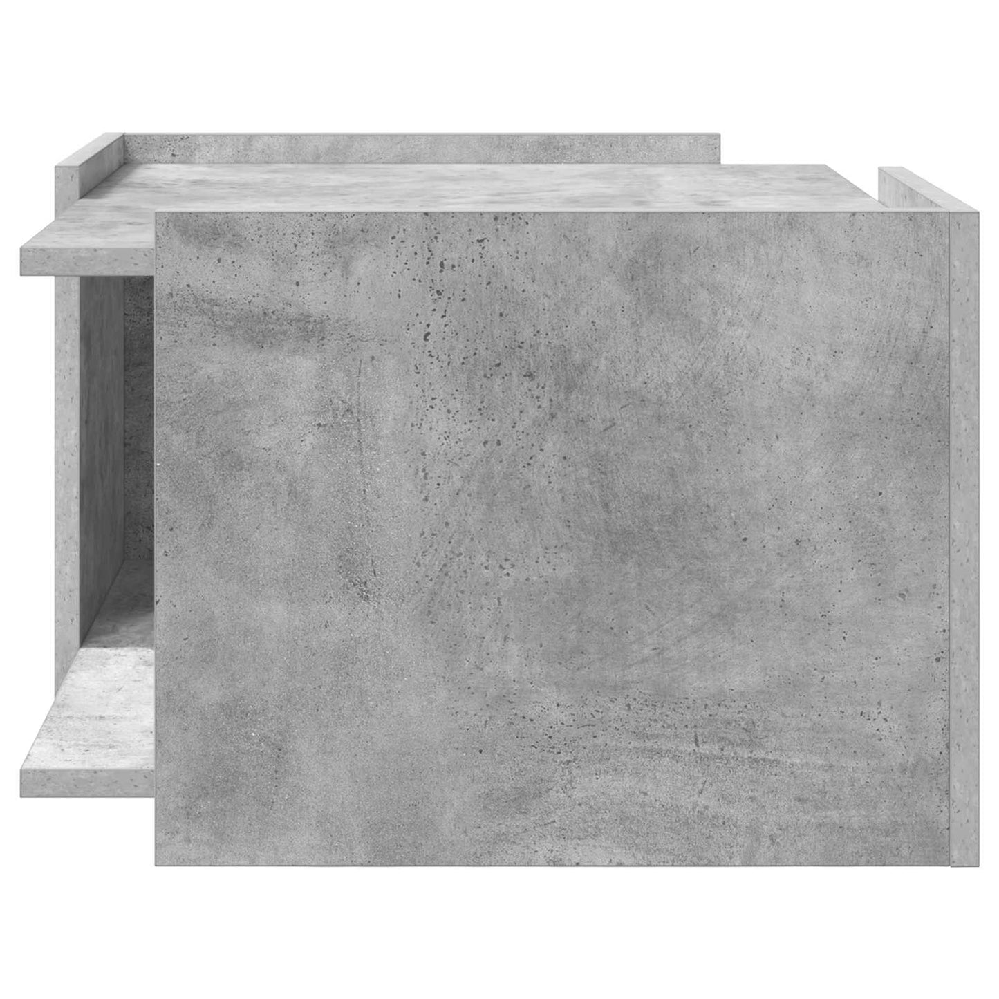 Tavolino da salotto Grigio Cemento 50,5 x 50 x 33 cm