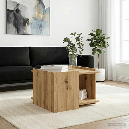 Tavolino da salotto Rovere Artigianale 50,5 x 50 x 33 cm