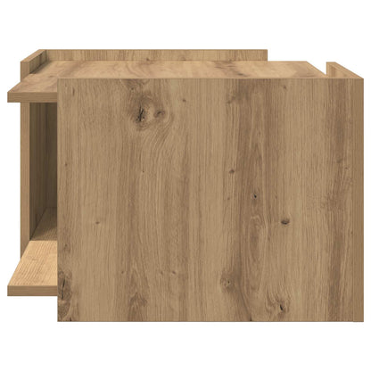 Tavolino da salotto Rovere Artigianale 50,5 x 50 x 33 cm | homemem39