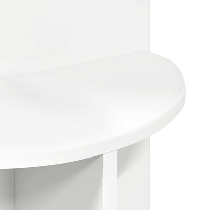 Tavolo laterale Bianco Ø 39,5 x 55 cm Legno ingegnerizzato