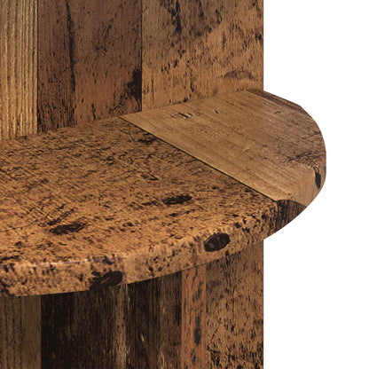 Tavolo laterale con archiviazione Legno antico Ø 39,5 x 55 cm | homemem39