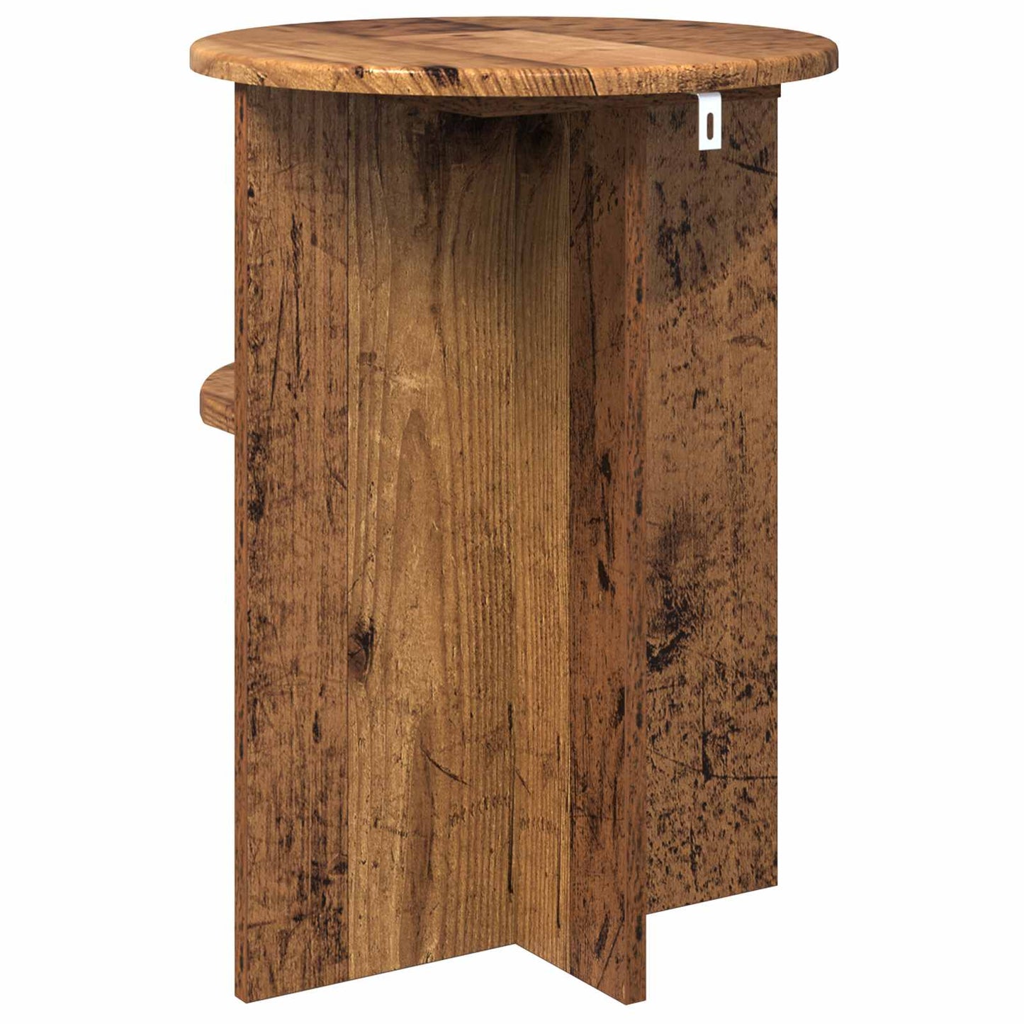 Tavolo laterale con archiviazione Legno antico Ø 39,5 x 55 cm | homemem39