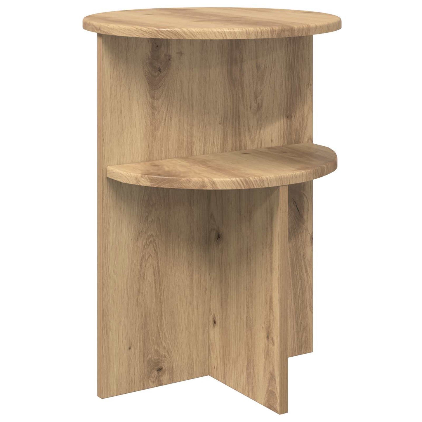 Tavolo laterale Rovere Artigianale Ø 39,5 x 55 cm | homemem39
