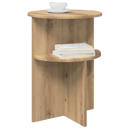 Tavolo laterale Rovere Artigianale Ø 39,5 x 55 cm | homemem39
