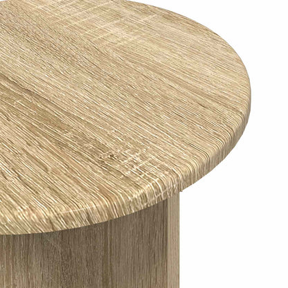 Set tavolini 2 pz Rovere Sonoma Ø 45 x 35 cm