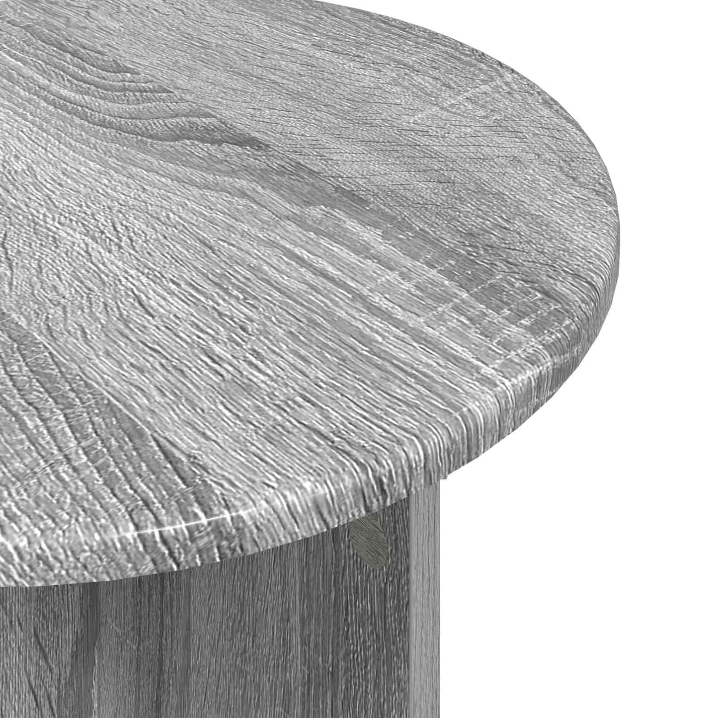 Set tavolini 2 pcs Grigio Sonoma Legno ingegnerizzato | homemem39