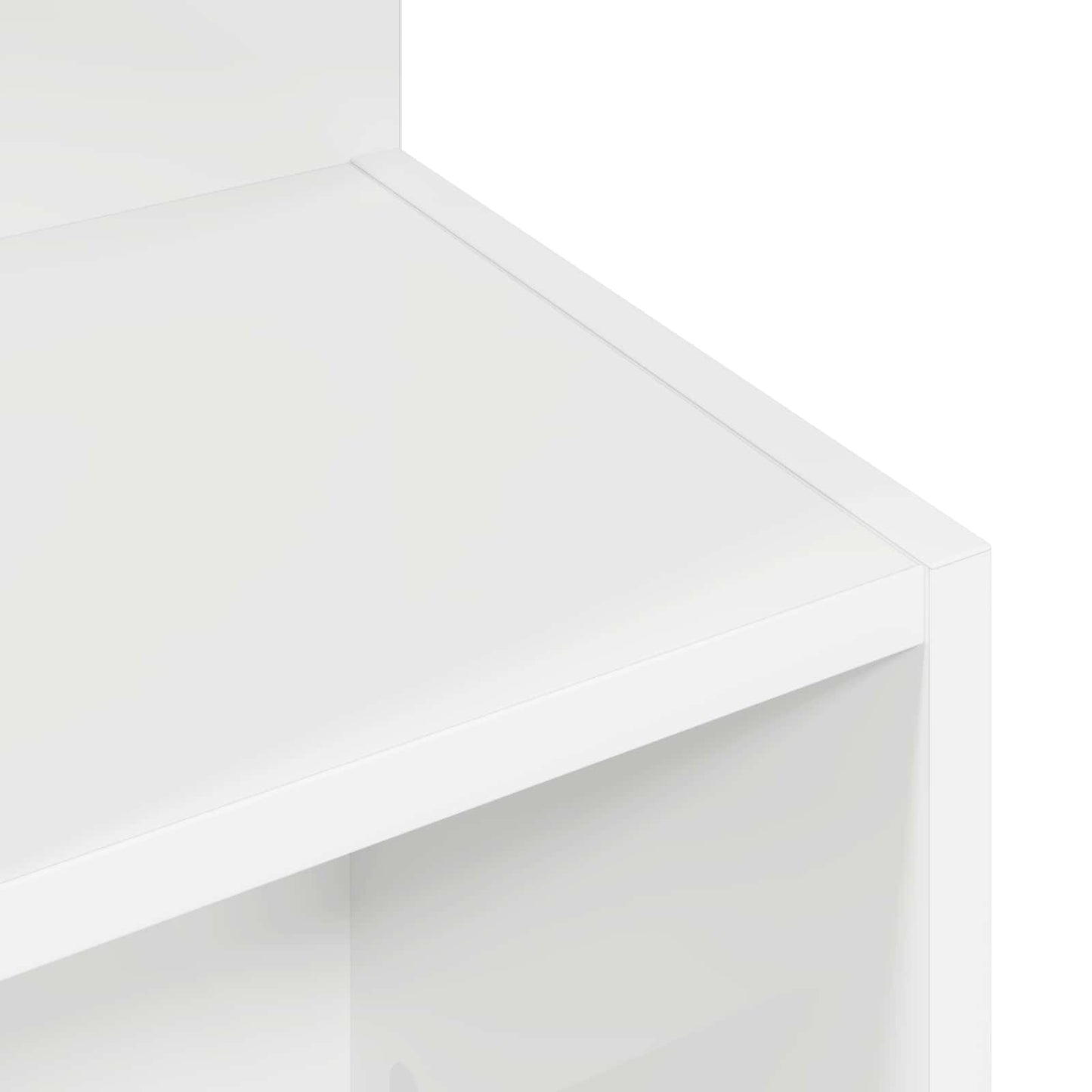 Tavolo laterale Bianco Ø 39,5 x 55 cm Legno ingegnerizzato
