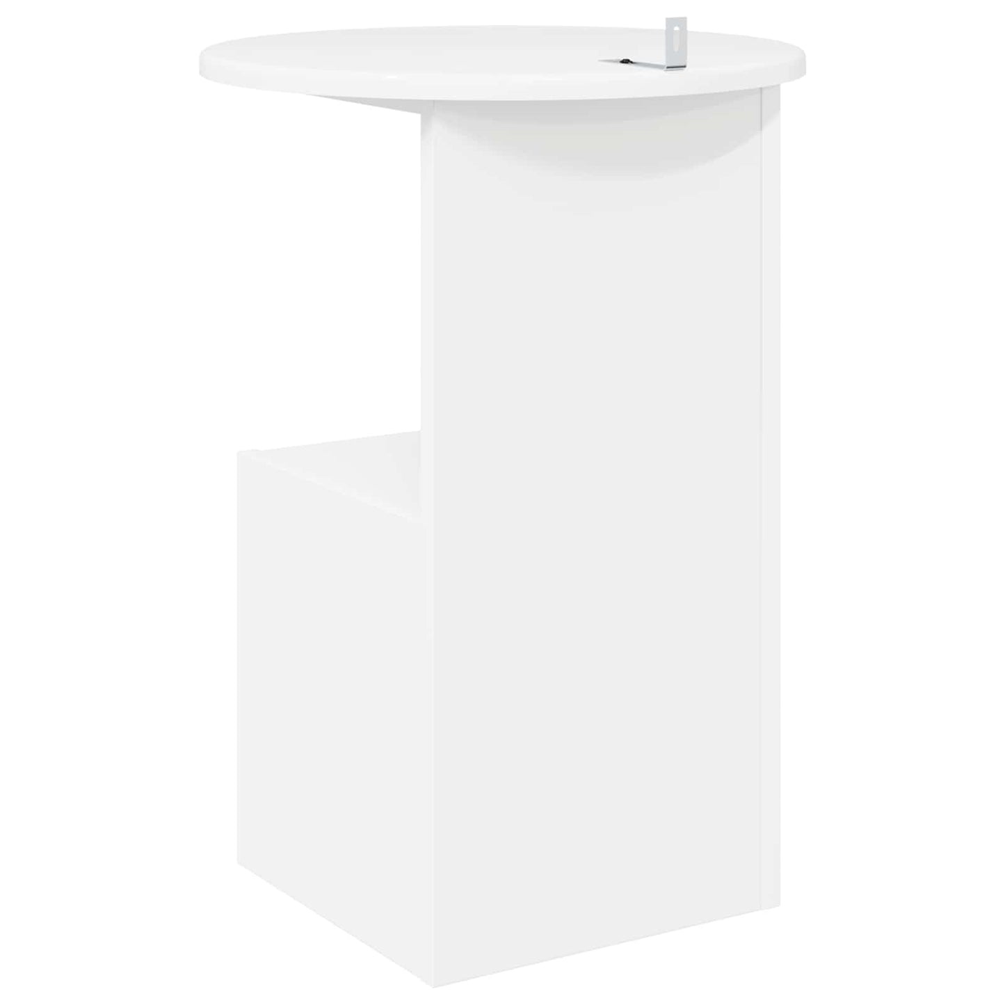 Tavolo laterale Bianco Ø 39,5 x 55 cm Legno ingegnerizzato