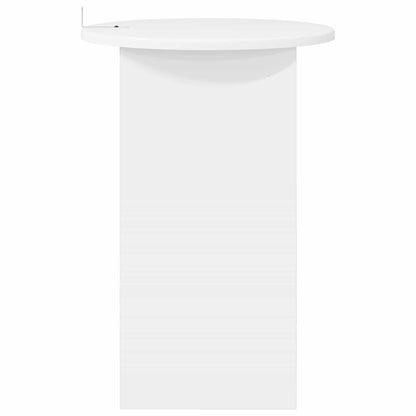 Tavolo laterale Bianco Ø 39,5 x 55 cm Legno ingegnerizzato