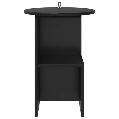 Tavolo laterale Rovere Nero Ø 39,5 x 55 cm Legno ingegnerizzato