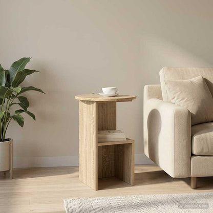 Tavolo laterale Rovere Sonoma Ø 39,5 x 55 cm