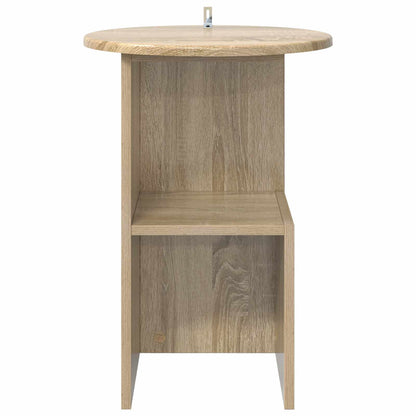 Tavolo laterale Rovere Sonoma Ø 39,5 x 55 cm