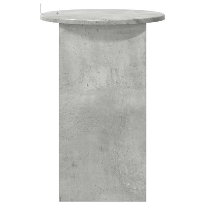 Tavolo laterale Grigio Cemento Ø 39,5 x 55 cm